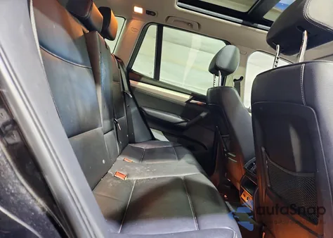 2014 BMW X3 xDrive28I из США, поврежденный, VIN 5UXWX9C58E0D27711